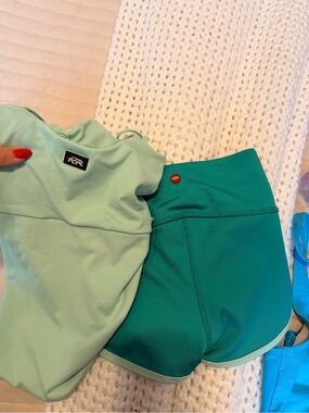 Youth large Tiger Friday  Set in Mint & Teal